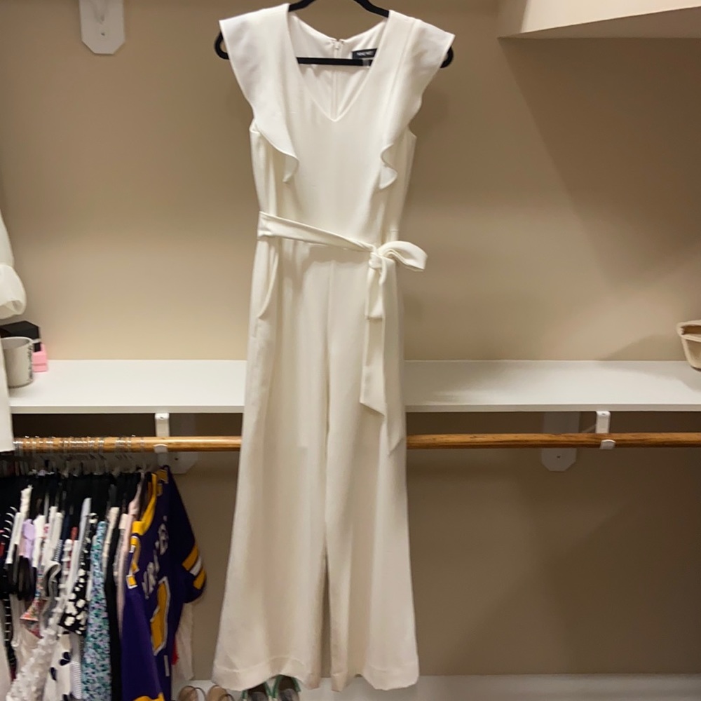 White Junpsuit